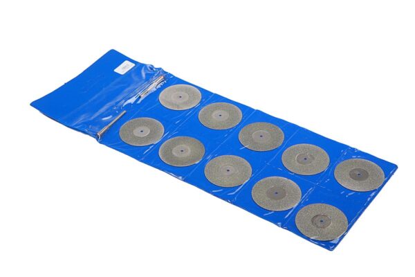 HBM 25 mm 12 Delige Diamant Doorslijpschijfset - Afbeelding 2