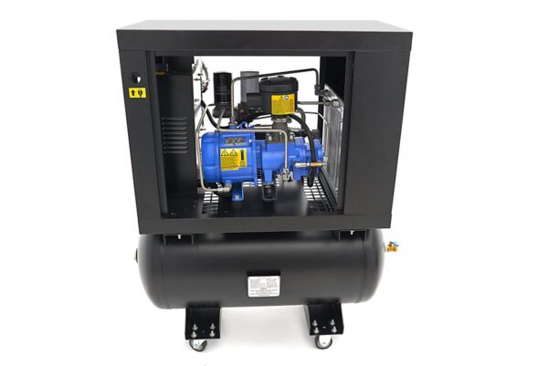 HBM schroefcompressor 5 pk gecombineerd met 160 liter luchttank - Afbeelding 9