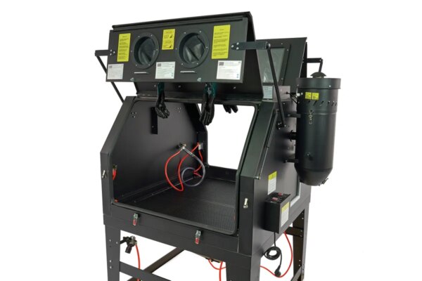 HBM SBC 1200 Straalcabine Met Afzuiging - ZWART - Afbeelding 4