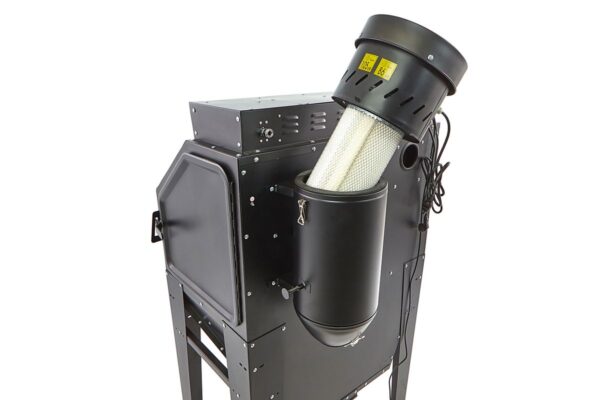 HBM SBC 350 Straalcabine met Afzuiging - MAT ZWART - Image 14