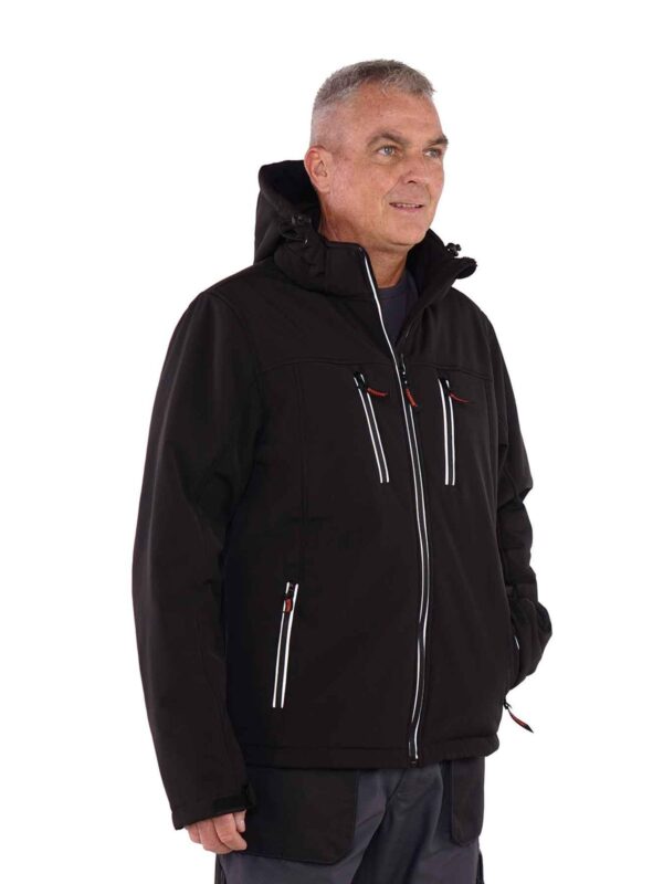 Storvik Clive Softshell Werkjassen Zwart - Afbeelding 5