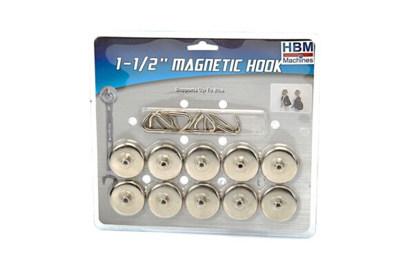 HBM 10 Delige 3,65 Kg Magneethakenset - Afbeelding 2