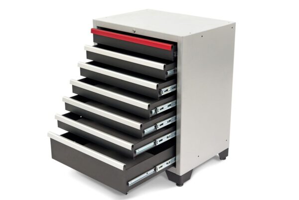 HBM 7 Laden Deluxe Professionele Gereedschapskast voor Werkplaatsinrichting - Afbeelding 5