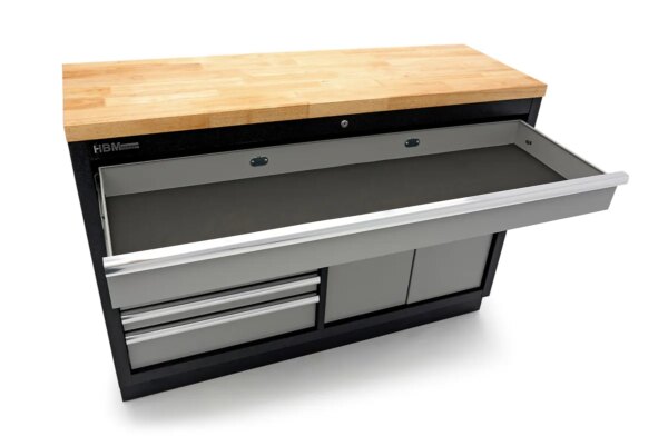 HBM 9 Laden 136 Cm. Professionele Gereedschapskast, Werkbank voor Werkplaatsinrichting - Image 4
