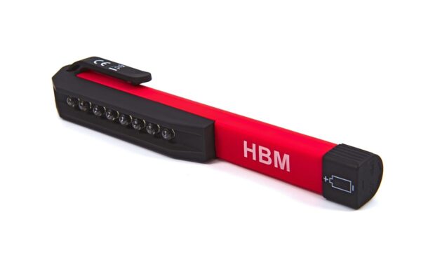 HBM 8 LED Mini Zaklamp met Magneetvoet