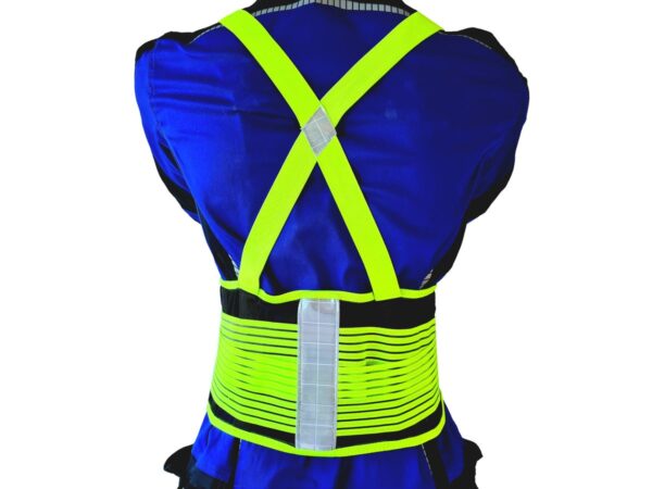 ToolPack elastische ruggesteun met riem hi-viz - Afbeelding 5