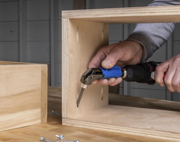 Kreg Haakse bithouder met 1/4 inch aansluiting - Afbeelding 4