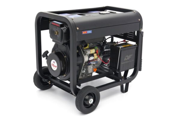 HBM 3000 Watt Generator, Aggregaat Met 418 cc Dieselkrachtstroom Motor, 400V / 230V - Afbeelding 6