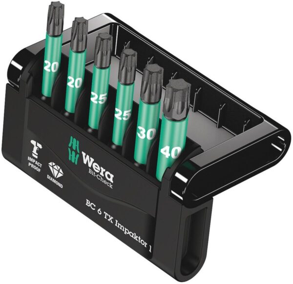 Wera Bit-Check Impaktor 6  TX