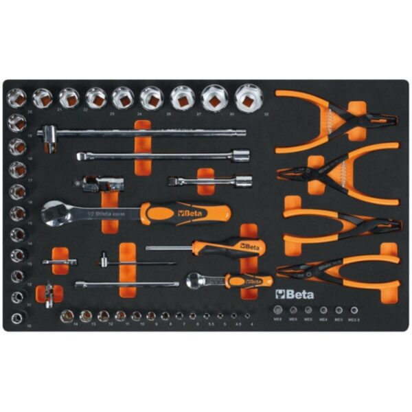 Beta gereedschapswagen 7 laden, 224-delig, 2400 RSC24/7-VIS - Afbeelding 4