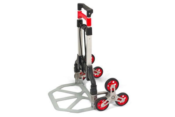 HBM 75 kg volledig opvouwbare steekwagen voor trappen - Afbeelding 4