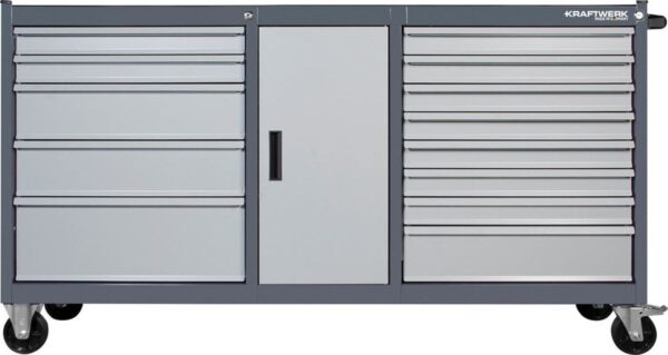 Kraftwerk gevulde gereedschapswagen 13 laden, 180 cm 377-delig - Afbeelding 2