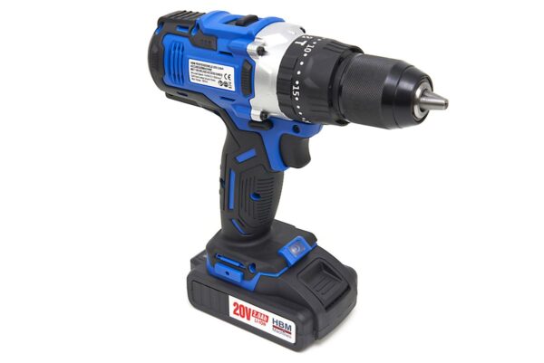 HBM 20V 2.0AH Accuboormachine met 100 Delige Accessoiresset - Afbeelding 7