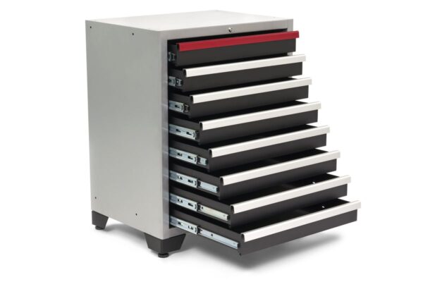 HBM 8 Laden Deluxe Professionele Gereedschapskast voor Werkplaatsinrichting - Afbeelding 5