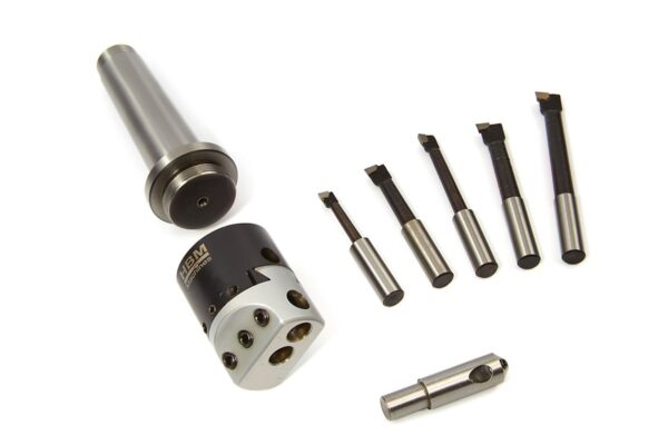 HBM 50 mm MC4 Kotterkop met 5 HBM Beitels en Flycutter - Bild 3