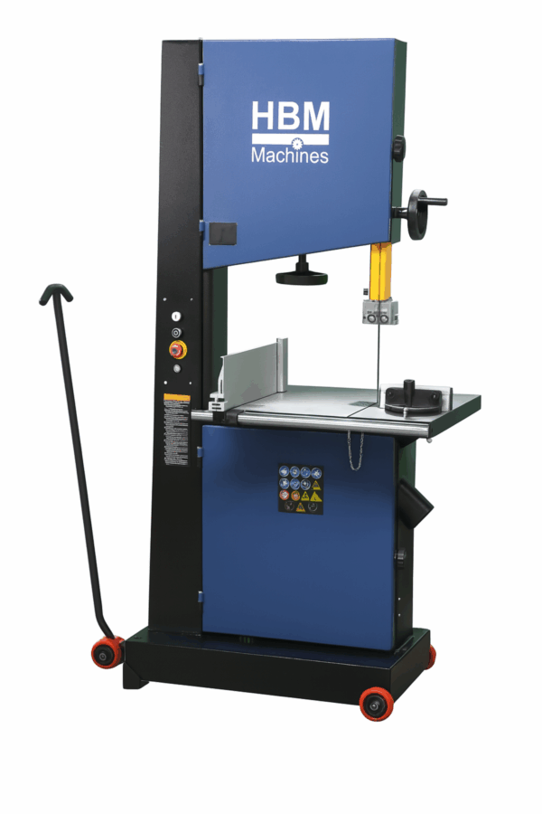HBM houtlintzaagmachine 20 inch 400 Volt