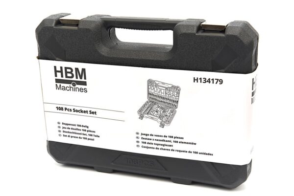 HBM 108-delige doppenset, Metrische maten - Afbeelding 5