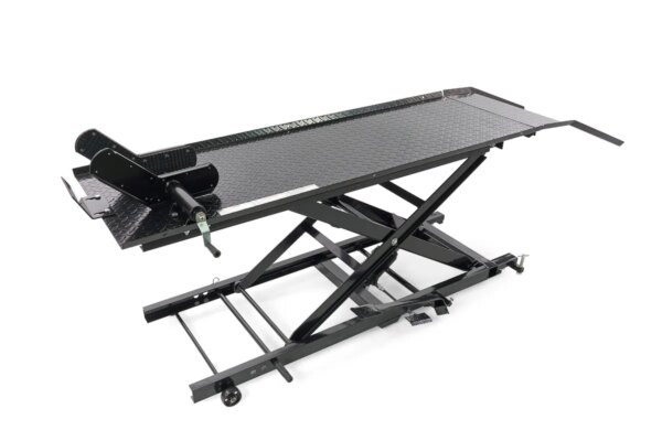 HBM 450 kg motorheftafel – hydraulisch, verstelbaar, antislip platform - Afbeelding 2