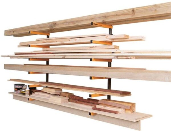 HBM 6 Laags Planken Opbergbeugels, opbergrek - Image 3