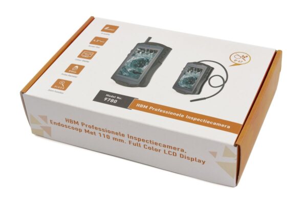 HBM Professionele Inspectiecamera, Endoscoop Met 110 mm. Full Color LCD Display - Afbeelding 8