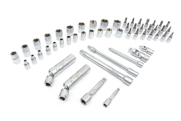 HBM momentsleutel set 55-delig, 1/4 en 3/8 inch, 1 - 5 en 10 - 60 Nm - Afbeelding 8