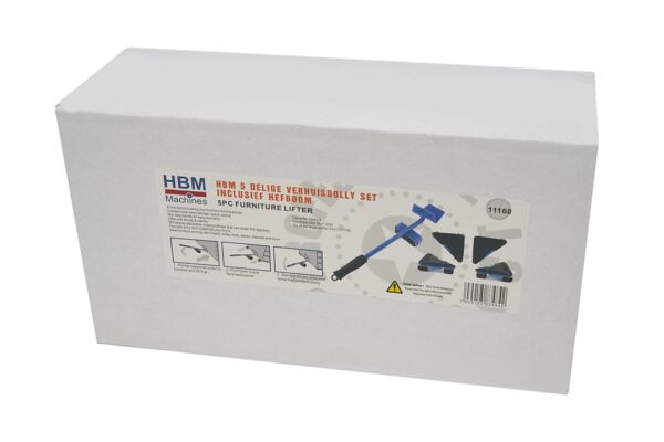 HBM 5 Delige Verhuisdolly Set Inclusief Hefboom - Bild 8