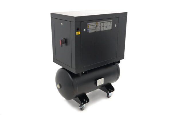 HBM schroefcompressor 5 pk gecombineerd met 160 liter luchttank - Afbeelding 5