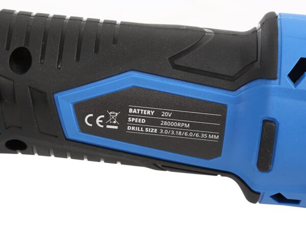 HBM Professionele 18 Volt 5,0 AH Li-ion Gipsfreesmachine en 2 Li-ion Accu's - Bild 6