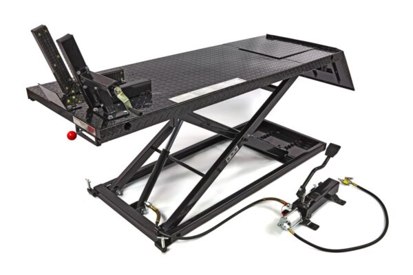 HBM 700 kg Motorheftafel - Zwart