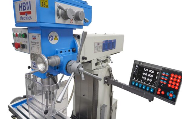 HBM BF 60 Professionele Freesmachine Met 3 Assig LCD Digitaal Uitleessysteem - Afbeelding 7