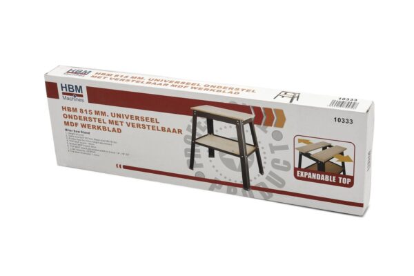 HBM 790 mm. Universeel Onderstel Met Verstelbaar MDF Werkblad - Afbeelding 11