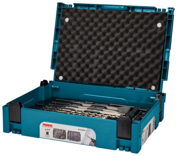 Makita betonboor-/beitelset 17 delig SDS+ B-52059 - Afbeelding 3