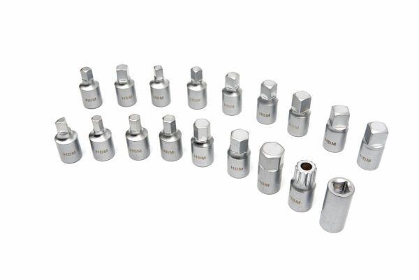 HBM 18 Delige Carterplug Doppenset - Afbeelding 4