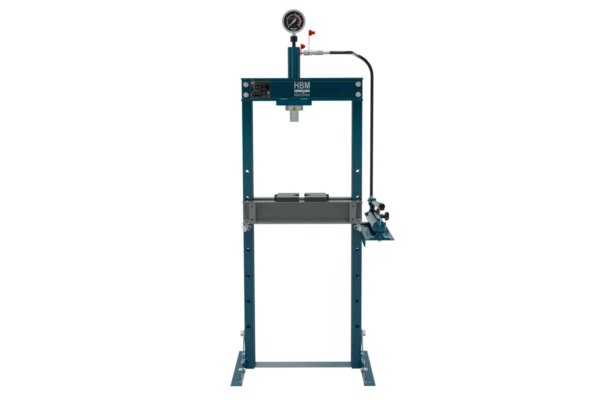 HBM 12 Ton hydraulische werkplaatspers , raamwerkpers - Afbeelding 2