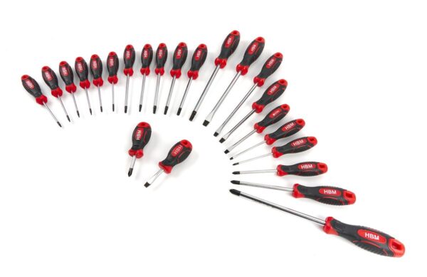 HBM 23 Delige Schroevendraaierset in Carbon Foam inlay voor Gereedschapswagen - Afbeelding 6