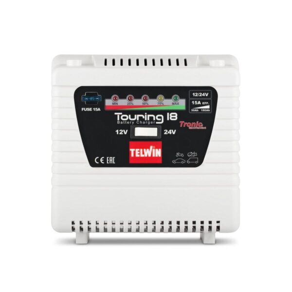 Telwin acculader Touring 18 230V 12V/24V - Afbeelding 3