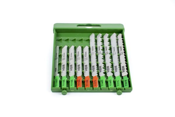 HBM 10 Delige Professionele Decoupeerzaagbladenset - Image 2
