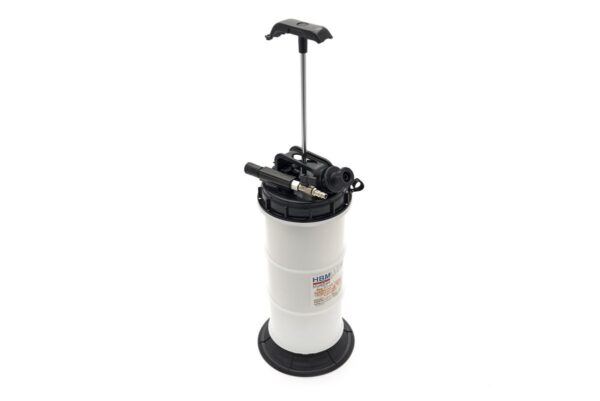 HBM 6 Liter Professionele Handmatige en Pneumatische Vloeistofpomp Inclusief 4 Vloeistofslangen - Bild 3