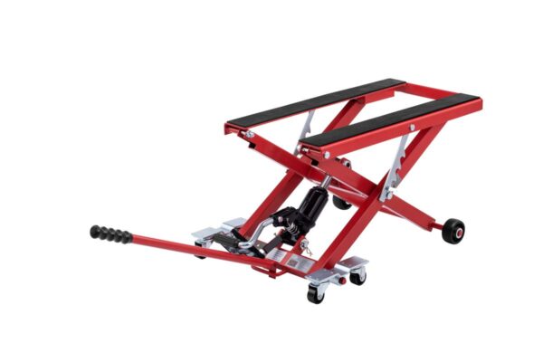 HBM Universele Verrijdbare Motorlift - ROOD - Afbeelding 4