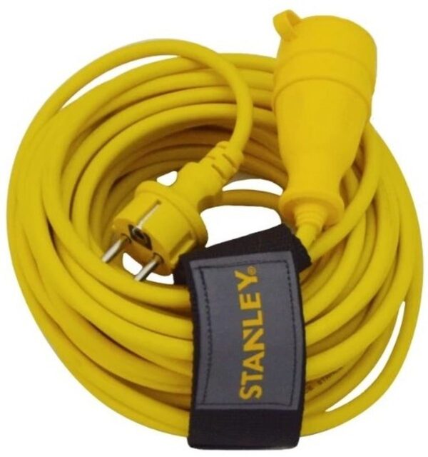 Stanley verlengsnoer 10 meter H05VV - F 3 x 1,5 mm - Afbeelding 2