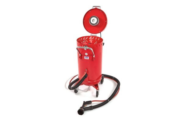 HBM SBC 28 Verrijdbare Straalketel met Afzuiging - Afbeelding 2