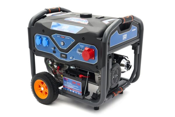 HBM 3.800W generator met 389 cc benzinemotor, 400V/230V/12V - Afbeelding 8