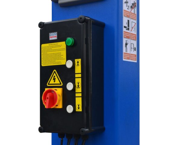 HBM Professionele 2 Koloms Hydraulische Hefbrug 4 Ton Met Elektronische Ontgrendeling - Afbeelding 6