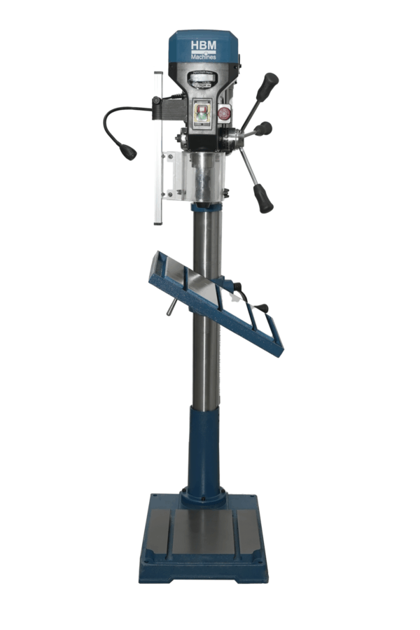 HBM 32 mm Kolomboormachine Vloermodel Met Digtale Uitlezing 230 Volt - Afbeelding 5
