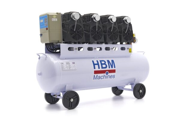 HBM 120 Liter Low Noise Compressor - Model 2 - Afbeelding 3