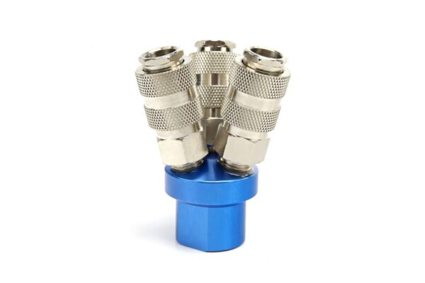 HBM 3 Voudig Pneumatisch Verdeelblok - Afbeelding 2