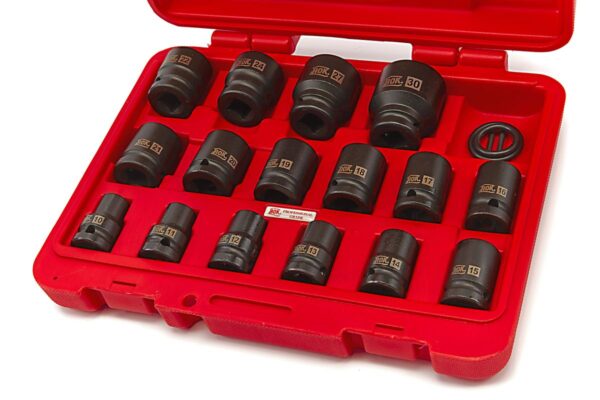 AOK 16 Delige 1/2 inch Krachtdoppenset - Afbeelding 3