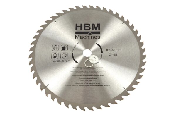 HBM 400 x 48T Cirkelzaagblad voor Hout - ASGAT 30 mm - Bild 2