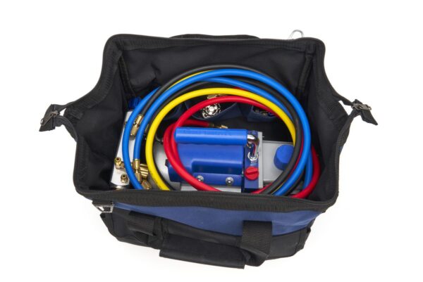 HBM Vacuümpomp 1 Traps met 2 Voudige Manometerset 85 Liter Per Minuut - Afbeelding 10