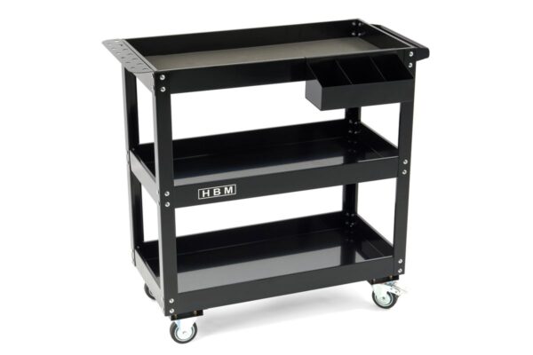 HBM deluxe gereedschapstrolley 3-laags, 76 cm - Afbeelding 2